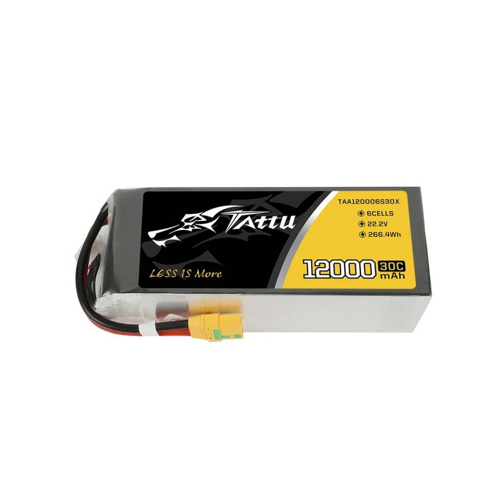 Akumuliatorius Tattu 12000mAh 22.2V 30C 6S1P XT90-LiFePO4