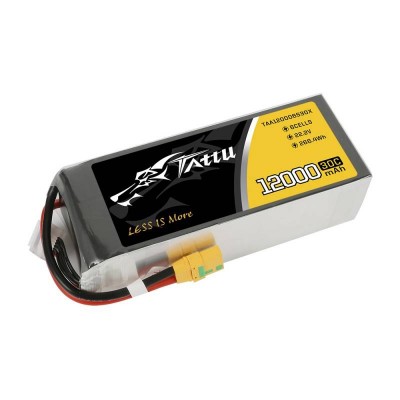Akumuliatorius Tattu 12000mAh 22.2V 30C 6S1P XT90-LiFePO4