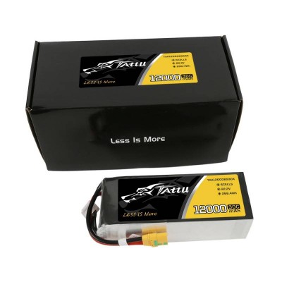 Akumuliatorius Tattu 12000mAh 22.2V 30C 6S1P XT90-LiFePO4