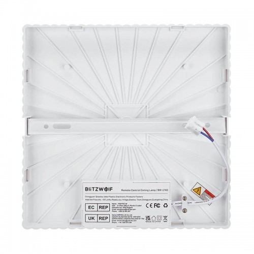 LED lubinis šviestuvas BlitzWolf BW-LT40 su nuotolinio valdymo
