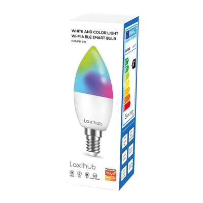 Laxihub LAE14S Wifi Bluetooth TUYA išmanioji LED lemputė