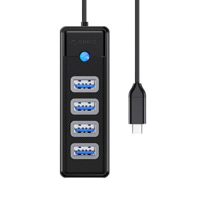 Orico USB šakotuvo adapteris-C į 4x USB 3.0, 5 Gbps, 0,15 m