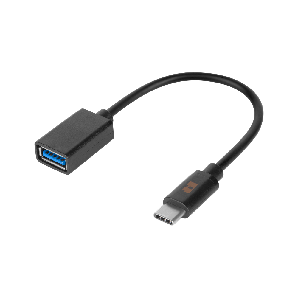 Adapter USB gniazdo A 3.0 - wtyk typu C OTG REBEL 15