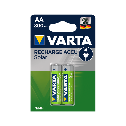 Akumulator VARTA AA NiMH 800mAh SOLAR-NiMh akumuliatoriai