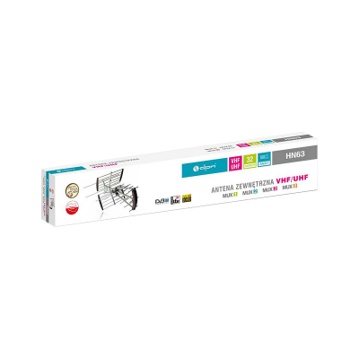 Antena kierunkowa DVB-T / DVB-T2 DPM HN63NWZ z filtrem LTE, 32