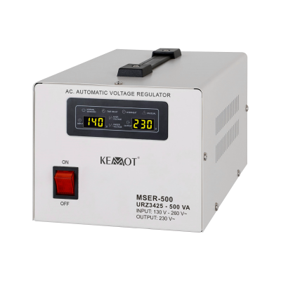 Automatyczny stabilizator napięcia KEMOT MSER-500 (500 VA