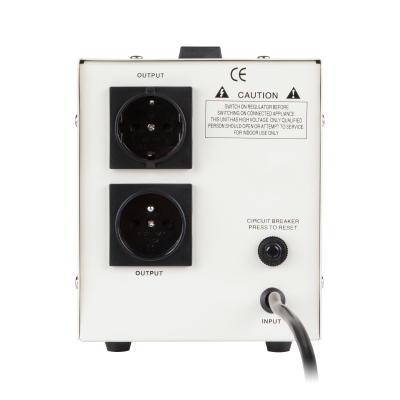 Automatyczny stabilizator napięcia KEMOT SER-1000-Pagrindinis