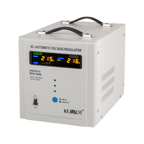 Automatyczny stabilizator napięcia KEMOT SER-3000-Pagrindinis