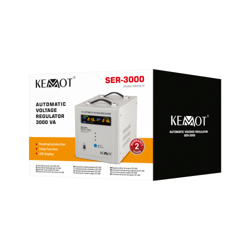 Automatyczny stabilizator napięcia KEMOT SER-3000-Pagrindinis Automatyczny stabilizator napięcia KEMOT SER-3000-Pagrindinis
