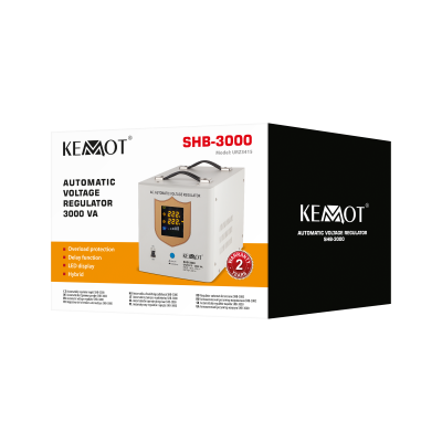 Automatyczny stabilizator napięcia KEMOT SHB-3000-Pagrindinis