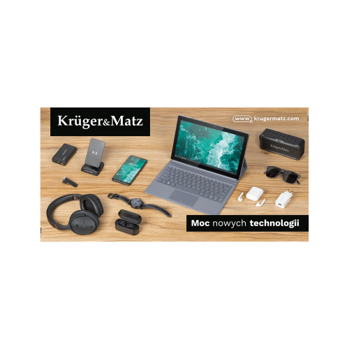 Baner Kruger&Matz - Moc nowych technologii (200 x 100