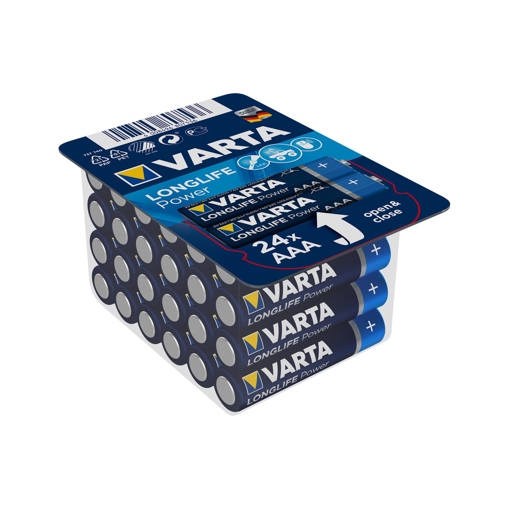 Bateria alkaliczna VARTA LR03 HIGH ENERGY Longlife Power