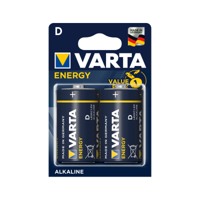 Bateria alkaliczna VARTA LR20 ENERGY 2szt./bl.-Pagrindinis