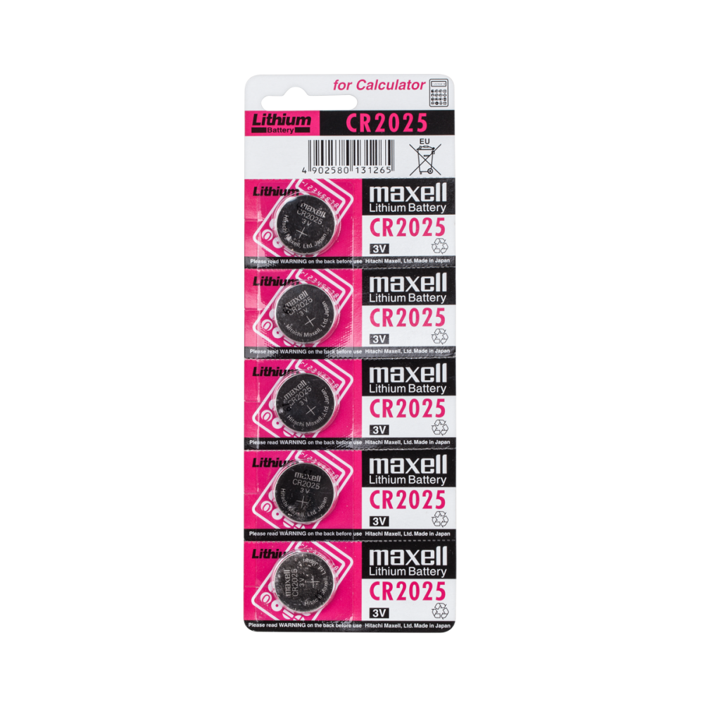 Bateria MAXELL CR2025 5szt./blist.-Pagrindinis Bateria MAXELL CR2025 5szt./blist.-Pagrindinis
