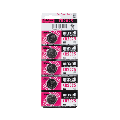 Bateria MAXELL CR2025 5szt./blist.-Pagrindinis