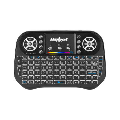 Bezprzewodowa klawiatura Rebel Mini Q5 Smart TV BOX-Pagrindinis
