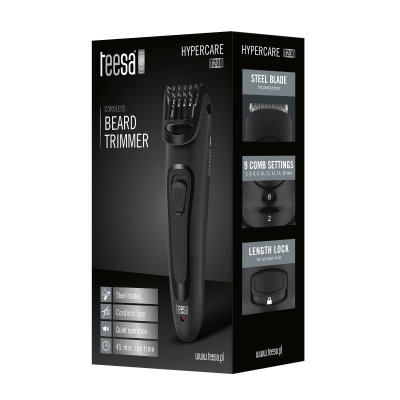 Bezprzewodowy trymer do brody HYPERCARE T200-Pagrindinis