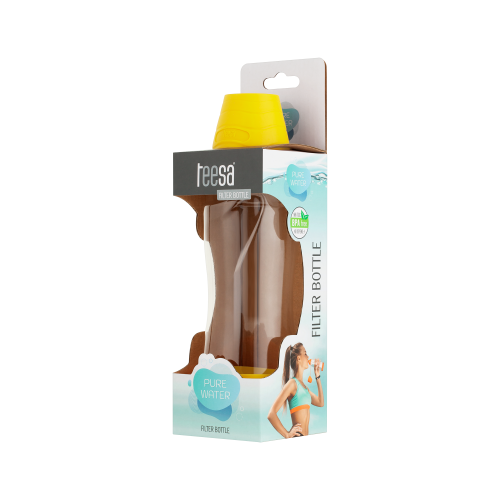 Butelka filtrująca TEESA PURE WATER YELLOW-Pagrindinis