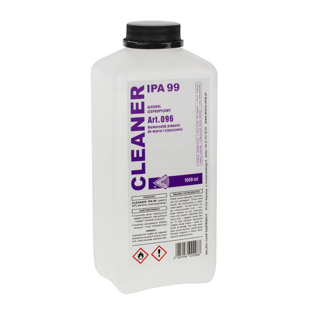 Cleanser IPA 99 1l. MICROCHIP ART.096-Pagrindinis