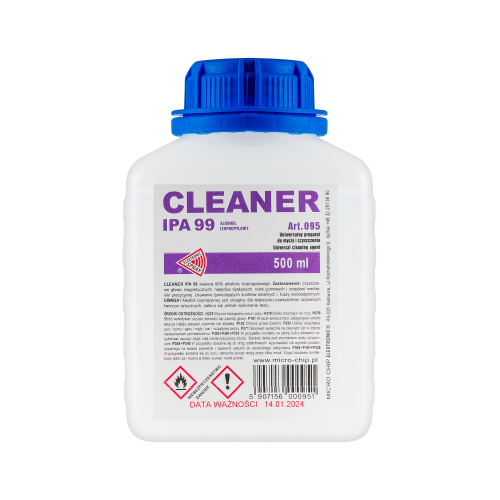 Cleanser IPA 99 500 ml MICROCHIP-Pagrindinis