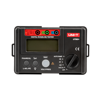Cyfrowy tester wyłączników RCD Uni-T UT582+-Pagrindinis