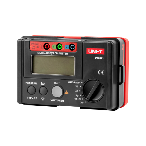 Cyfrowy tester wyłączników RCD Uni-T UT582+-Pagrindinis