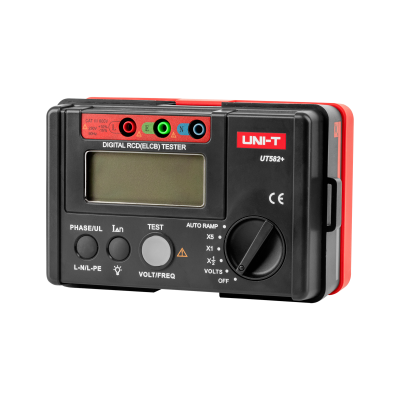 Cyfrowy tester wyłączników RCD Uni-T UT582+-Pagrindinis
