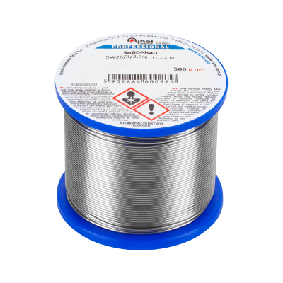 Cyna 1.2mm/500g Sn60Pb40 CYNEL-Lydmetaliai