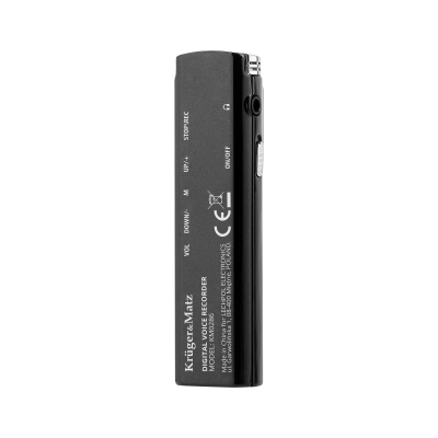 Dyktafon cyfrowy Kruger&Matz 8GB-Pagrindinis