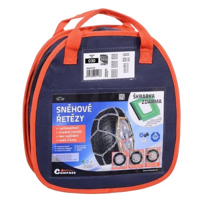 Sniego grandinės COMPASS X30 NYLON BAG-Sniego grandinės