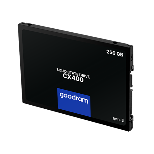 Dysk SSD Goodram 256 GB CX400-Kietieji diskai ir dėklai