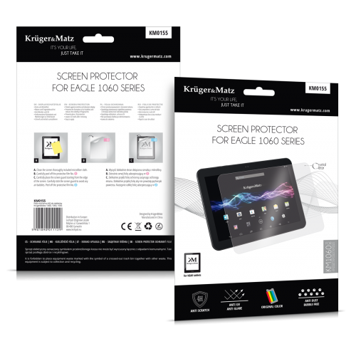 Apsauginė plėvelė HQ, skirta Kruger&Matz 1060 1064 1065