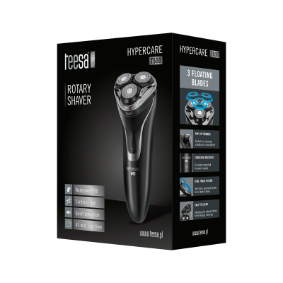 HYPERCARE T500 rotacinis skustuvas-Pagrindinis