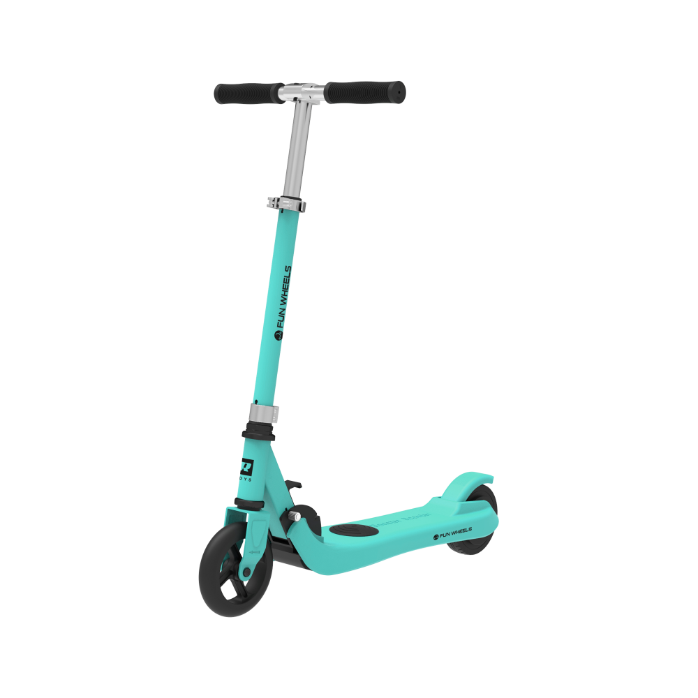 Vaikiškas elektrinis paspirtukas FUN WHEELS BLUE-Pagrindinis