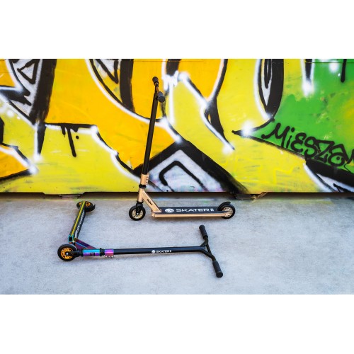 Paspirtukas REBEL SKATER PRO GOLD-Pagrindinis