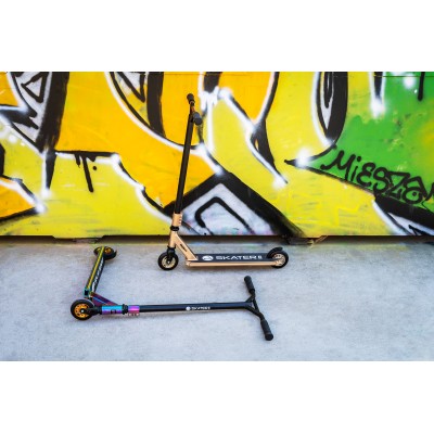 Paspirtukas REBEL SKATER PRO GOLD-Pagrindinis