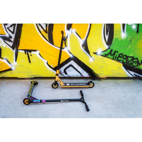 Paspirtukas REBEL SKATER PRO NEON-Pagrindinis