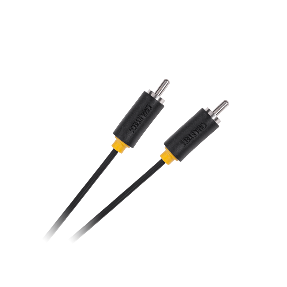 1RCA kabelis-1RCA 1,8 m Cabletech standartas-Kabeliai RCA 1RCA kabelis-1RCA 1,8 m Cabletech standartas-Kabeliai RCA