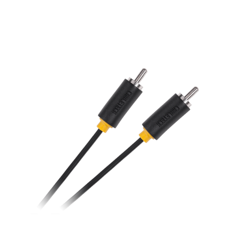 1RCA kabelis-1RCA 1 m Cabletech standartas-Kabeliai RCA