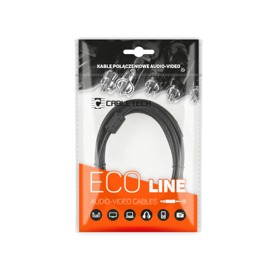 2RCA kabelis-2RCA 1,8 m Cabletech Eco-Linija-Kabeliai RCA