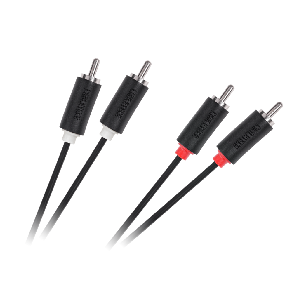 2RCA kabelis-2RCA 5 m Cabletech standartas-Kabeliai RCA 2RCA kabelis-2RCA 5 m Cabletech standartas-Kabeliai RCA