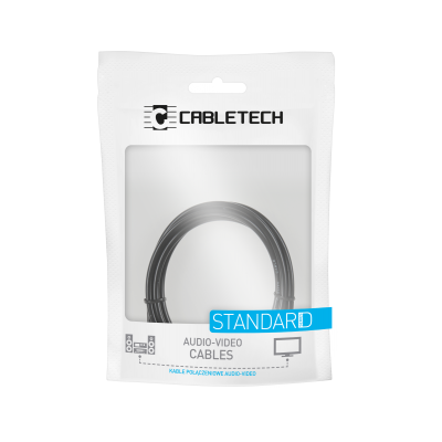 2RCA kabelis-2RCA 5 m Cabletech standartas-Kabeliai RCA