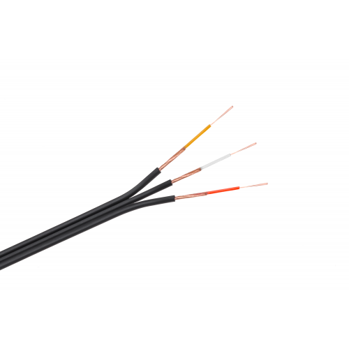 Kabelis 3 x RCA BLACK-Pagrindinis