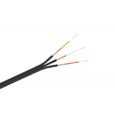 Kabelis 3 x RCA BLACK-Pagrindinis
