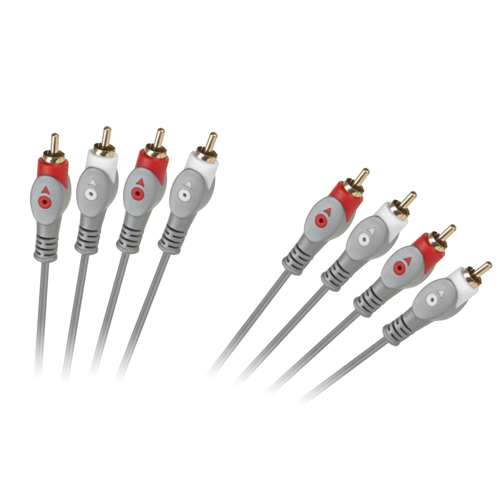 4RCA kabelis-4RCA 1,8 m-Kabeliai RCA 4RCA kabelis-4RCA 1,8 m-Kabeliai RCA