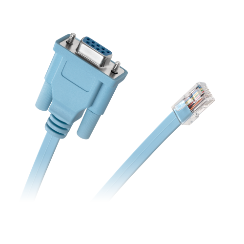 RS232 lizdo kabelis - rJ45 kištukas-Pagrindinis