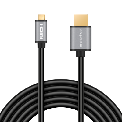Kabelis HDMI - micro HDMI 1,8 m Kruger&Matz Basic-Kabeliai HDMI