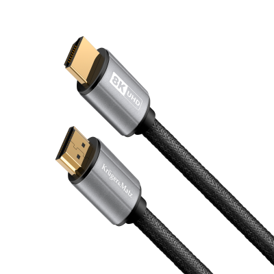 Kabelis HDMI-HDMI 2.1 8K 0.9 m Kruger&Matz-Kabeliai HDMI / HDMI