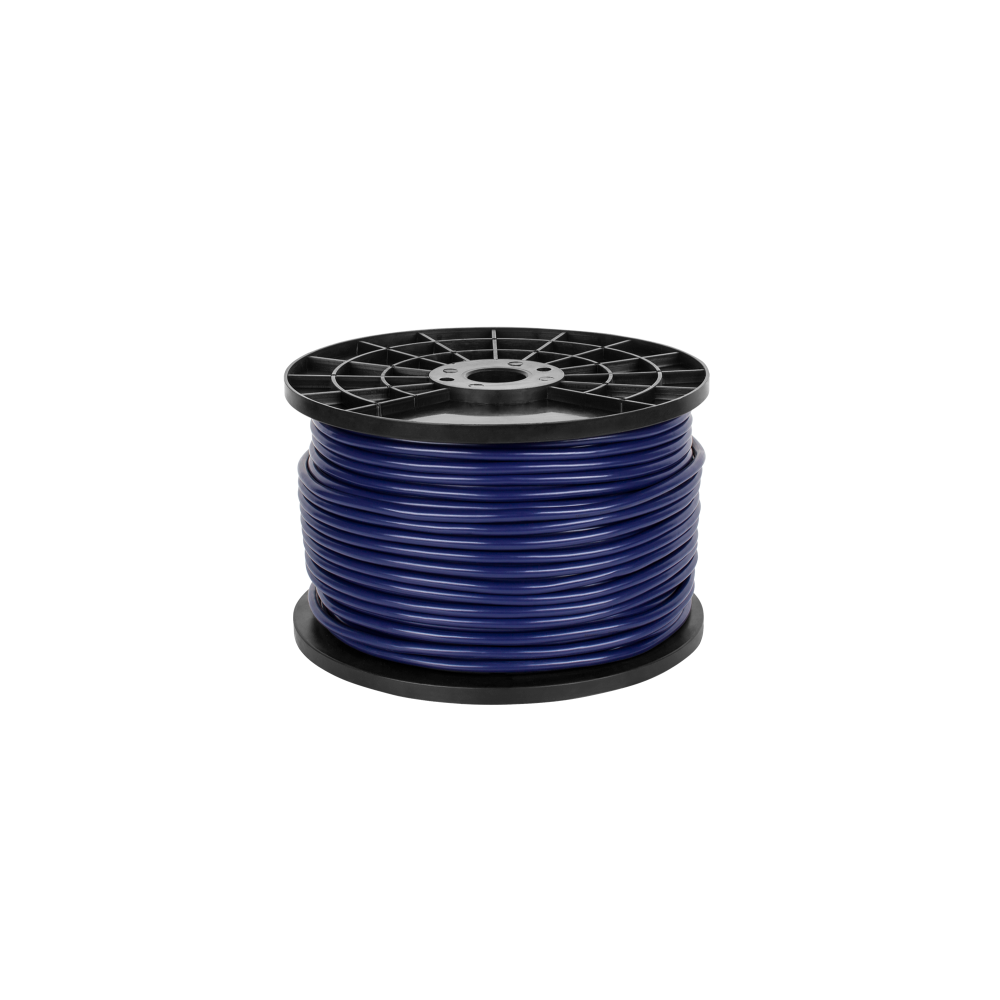 Stereofoninio mikrofono kabelis 6 mm mėlynas-Ekranuoti laidai Stereofoninio mikrofono kabelis 6 mm mėlynas-Ekranuoti laidai