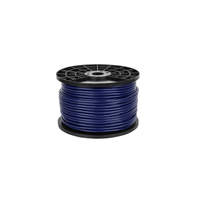 Stereofoninio mikrofono kabelis 6 mm mėlynas-Ekranuoti laidai